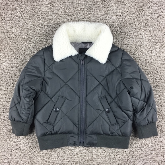 NEW GAP PUFFER JACKET SIZE 12-18-24M